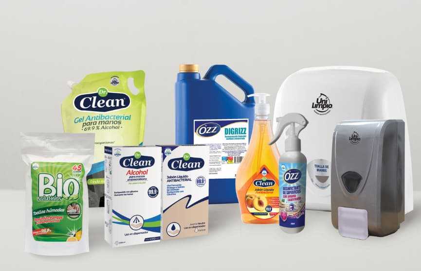 Productos de higiene profesionales de alta calidad para exportación